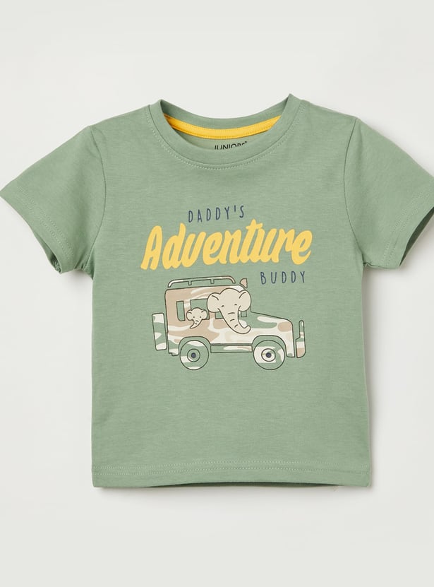 JUNIORS Boys Printed T-shirt